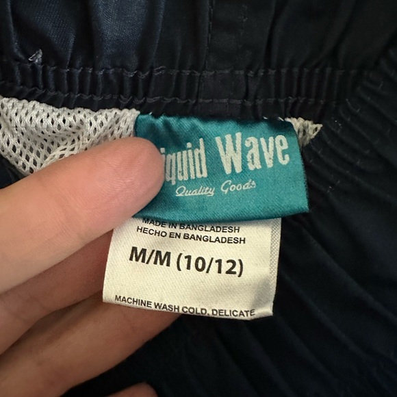 Liquid Wave Multicolor Gradient Swim Shorts Boy’s M (10/12) NWT - Picture 3 of 4